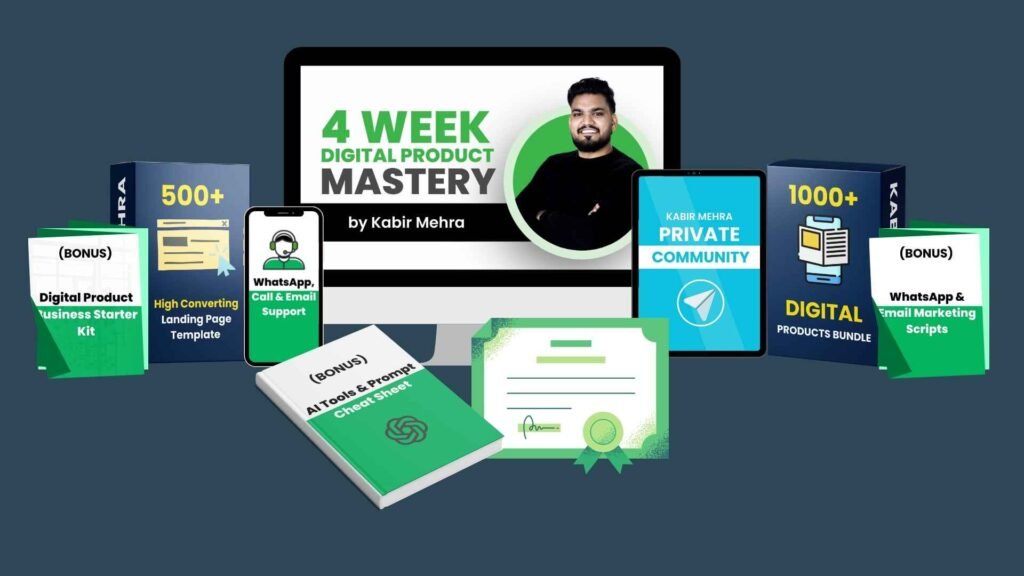 Kabir Mehra - Digital product selling business